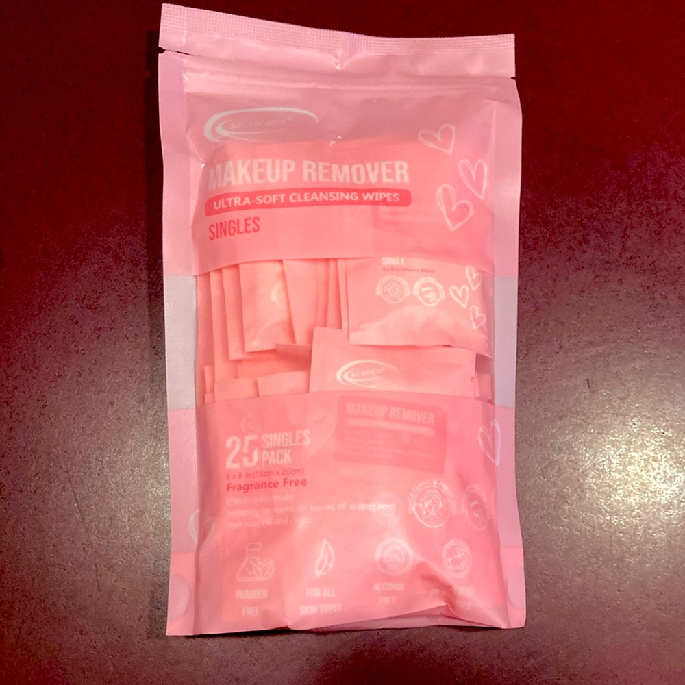 Air Jungles Makeup Remover Wipes-pack of 25 singles